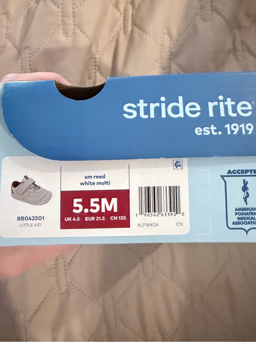Stride Rite Little Kid 5.5 Reed - Picture 4 of 5